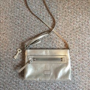 Small Gold Fossil Crossbody
